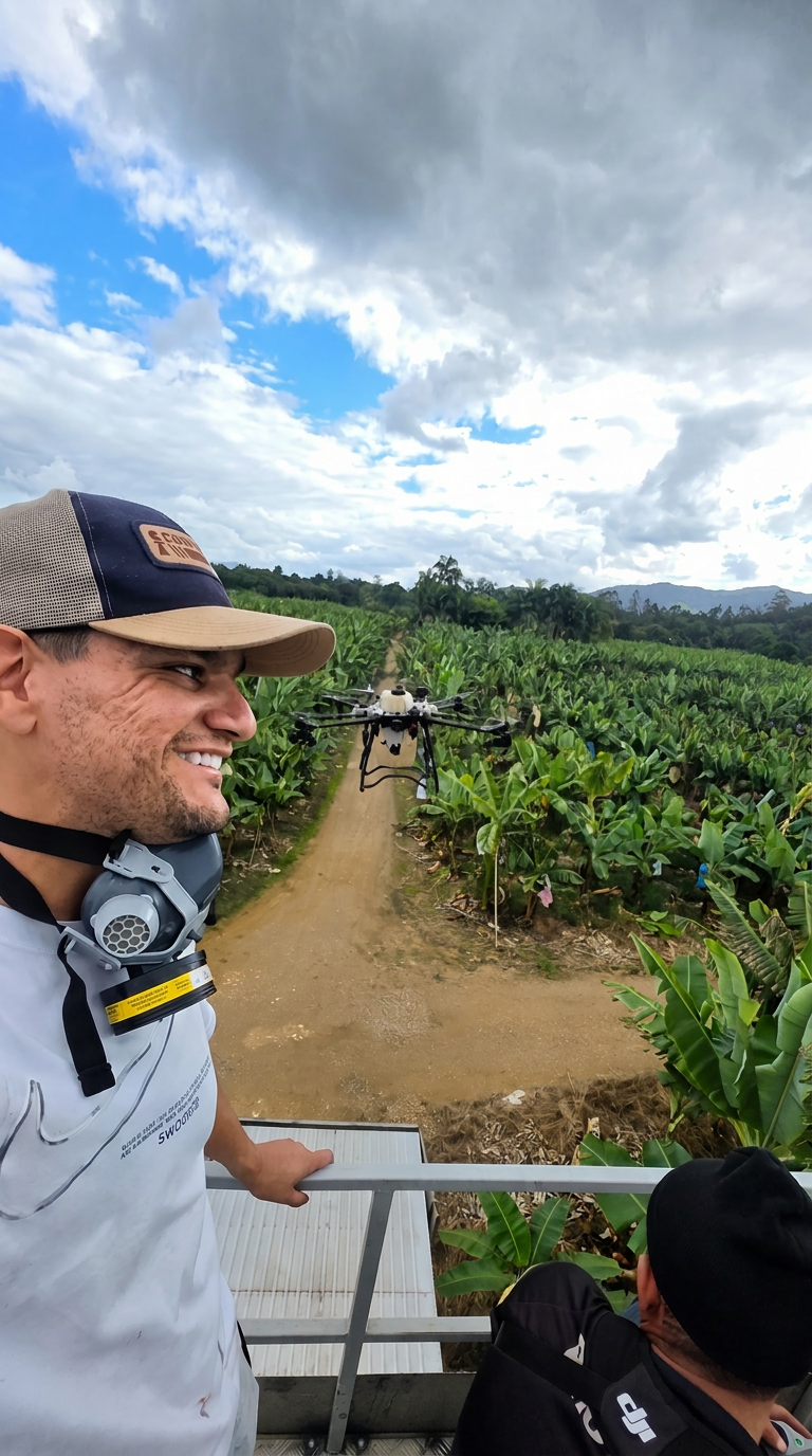 Joka Antunes, contador e fundador do Contador dos Drones